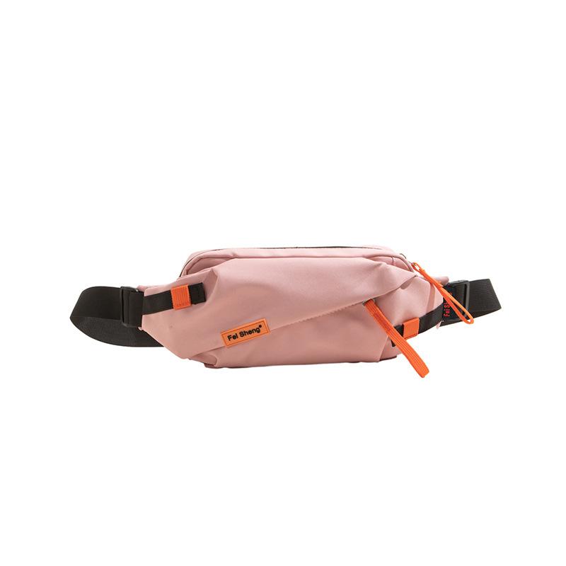 Large Capacity Chest Bag Minimalist Versatile Casual Crossbody Bag Water Resistant Shoulder Bag for Students