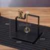 Western restaurant table napkin holder Elegant tissue holder Commercial napkin holder for hotels Creative desktop paperweight