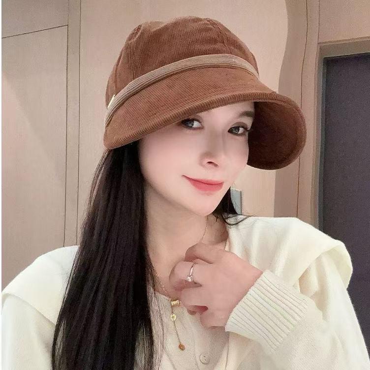 Quick-Drying Star Style Women's Sun Hat 2025: New Duckbill Fisherman Equestrian Hat for Summer