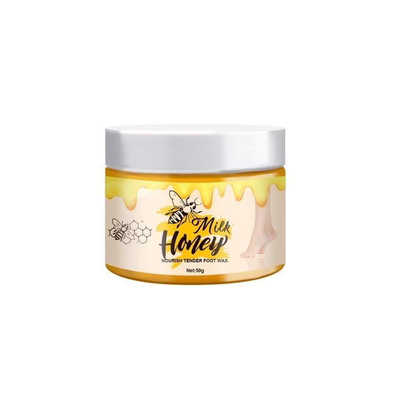 2022 (Neu) Hand- und Fußreparaturcreme mit Honigmilch, Feuchtigkeitscreme zur Reparatur rissiger Fersen und natürliche feuchtigkeitsspendende und nährende Fußreparatur