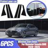 6PCS For Hyundai Sonata Parts DN8 ~2025 2024 MK8 8th Window Trim Covers B C Pillar Column Protection Film Cars Accessories