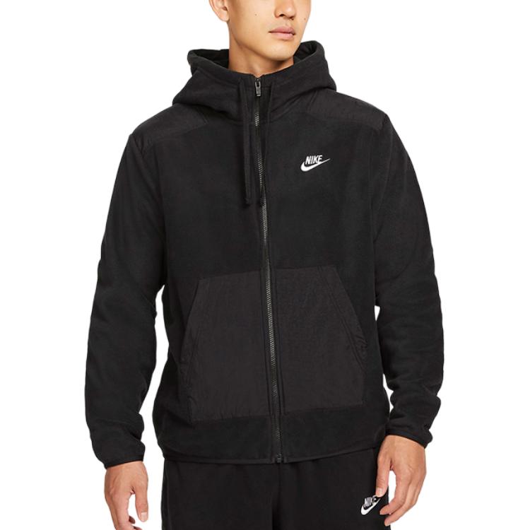 Nike Sportswear Essentials Jacket Men s Black Green DD4883-010 XL