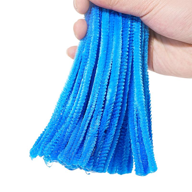 Handmade DIY Chenille Stem Fluff Flower Headband Ornament Material