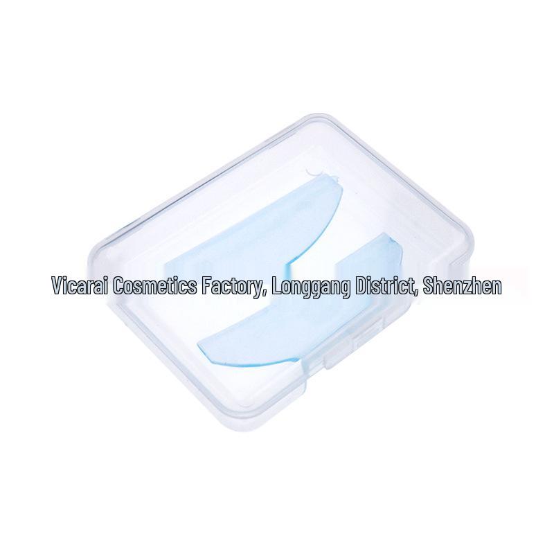 Eyelash Curler with Self-Adhesive Jelly Pads and Keratin Sunflower Edge Shaping Rod