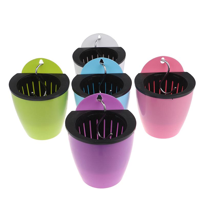 Gardening Flower Pots Creative Wall Lazy Flower Pots Plastic Flower Plate