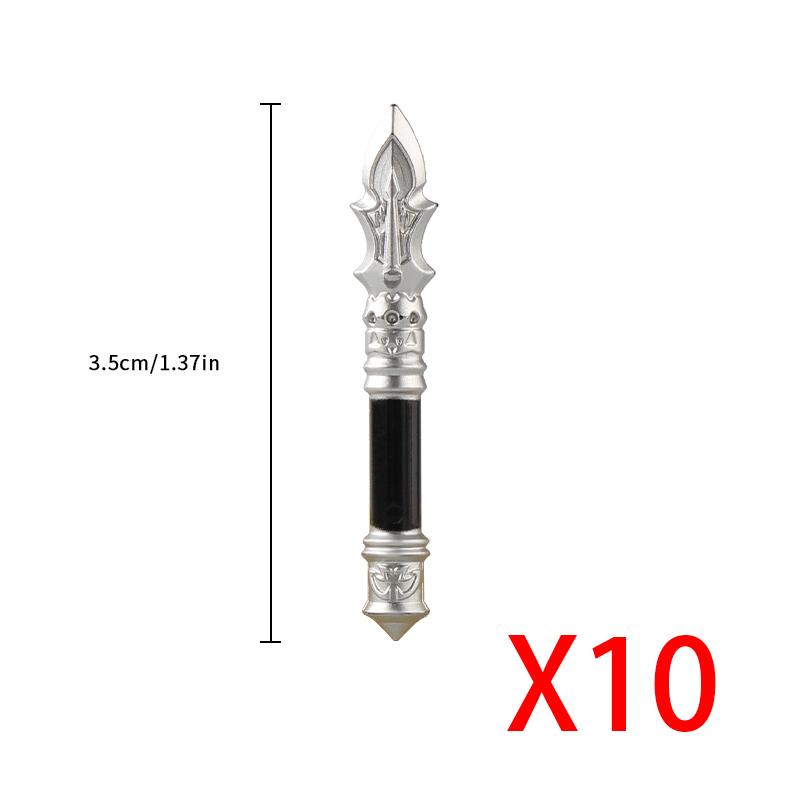 MOC Medieval Weapon Accessories for Building Blocks - Sword Shield Bow Axe Hammer Spear Gun Set