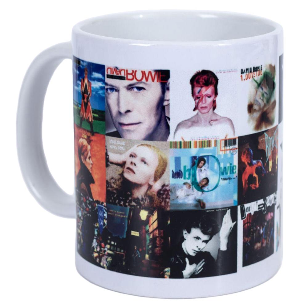 David Bowie Album Collage 315ml Mug