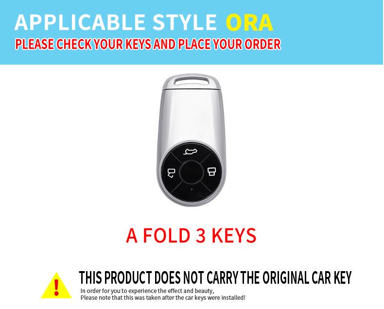 2021 Great Wall ORA Good Cat GT Key Cover - Full Wrap with Buckle