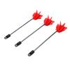 3Pcs Drill Paint Stirrer Spiral Mixer Attachment for Concrete Resin Silicone Paddle 11.4in