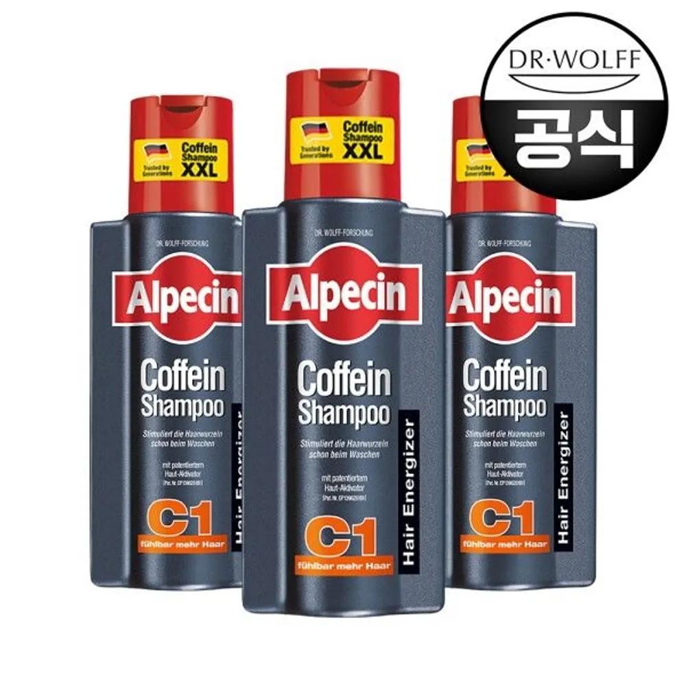 

[Alpecin] Phosphate Shampoo C1 (Hair Strengthening) 375ml x 3