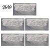 Retro Brick Pattern Wall Art 5Pcs Vintage Tile Stickers, Waterproof Oil?Proof Wallpaper, Peel Decorative Tiles for Home & Stick Backsplash