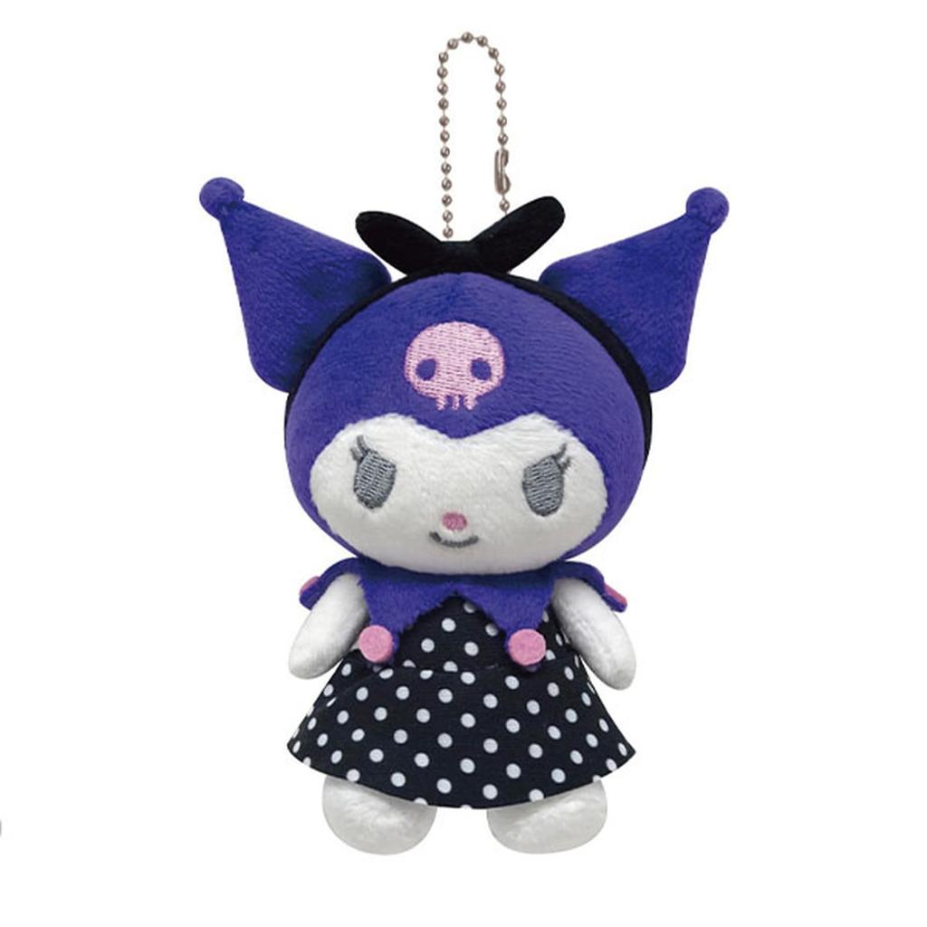 K Company Sanrio Characters Ball Chain Mascot Kuromi (Vintage Retro) SAV-BM-KU