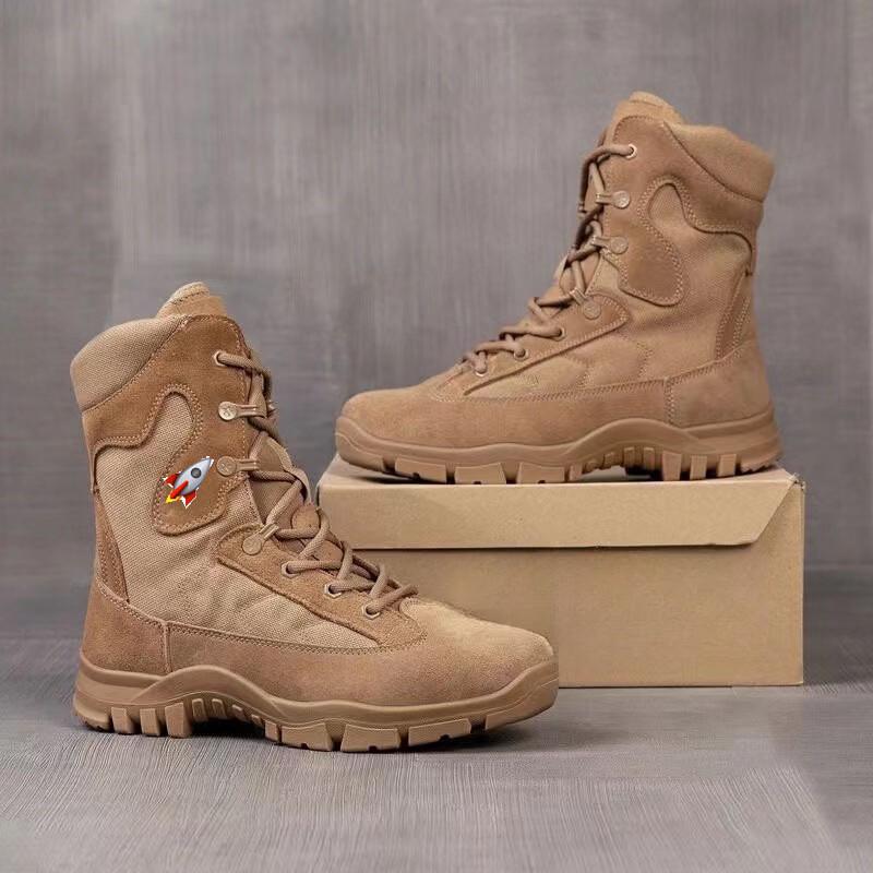 

Alliance Messenger Men s High-Top Genuine Leather Combat Boots 37-46