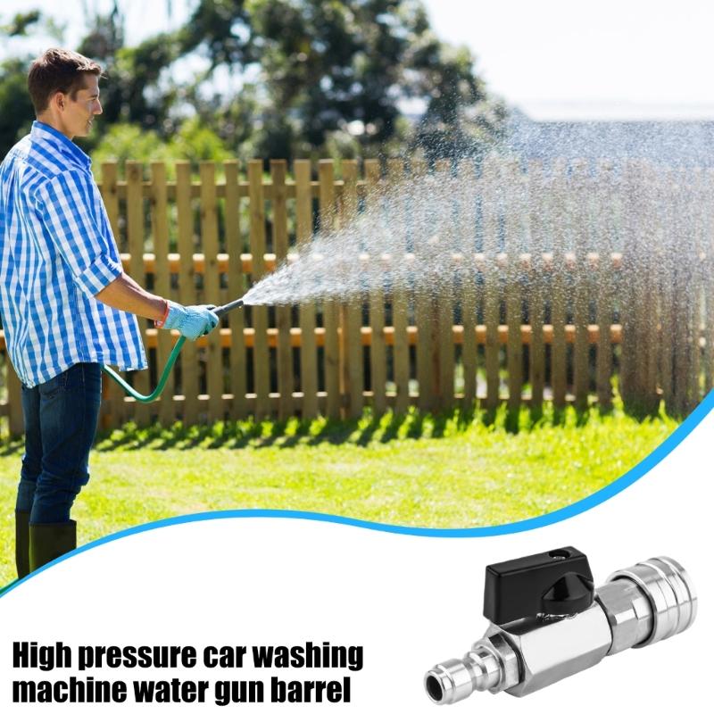 Easy Operate High Pressure Valves Air Flows Control Valves Metal Compressed Air Accessories for Garden Homes Use