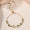 Hot Sale Opal Imitation Crystal Jewelry Bracelet Popular Jewelry