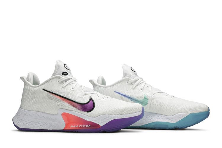 Men's Sneakers Nike Air Zoom BB NXT Rawthentic White/Hyper Violet-White-Flash Crimson