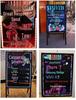 Zhao's LED Fluorescent Screen for Zheng Street Stall Advertising - Glowing Blackboard Sign for Night Markets
