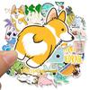 50Pcs Dog Whale Balloon Bus Scrapbook Stickers DIY Diary Luggage Decal Live City Fashion Home Decor