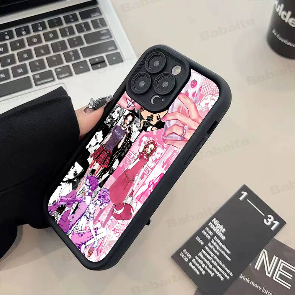 Phone Case Cartoon Anime Oosaki N-Nana For Samsung Galaxy A17 A07 A06 A26 A16 A06 A35 A55 A25 A05s A15 A54 A34 Soft Back Cover