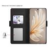 For Vivo S30 5G Case Stand PU Leather Phone Cover Card Holder Mirror