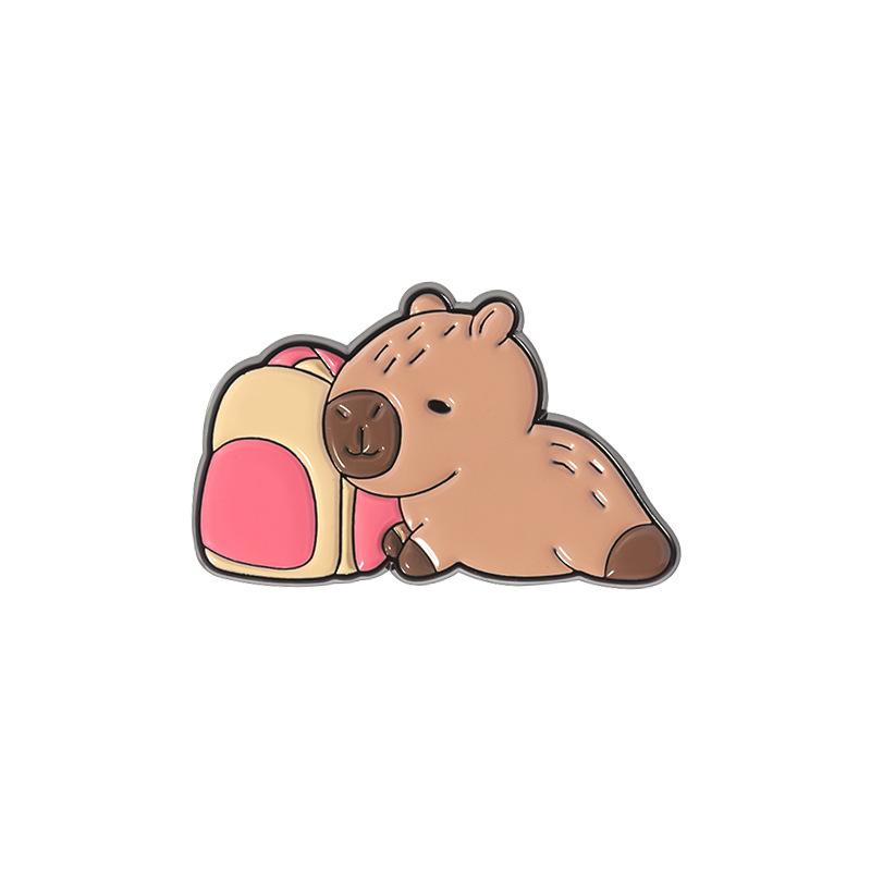 

Student Gifts Approximately 3cm School Pins Enamel Pins Alloy Cartoon Brooch For Decoration Students Accessories WHITE