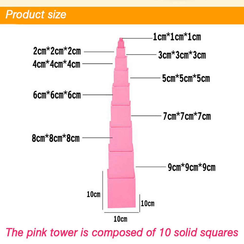 Kid Cute Stacking Early Educational Building Blocks Children Wooden Toy