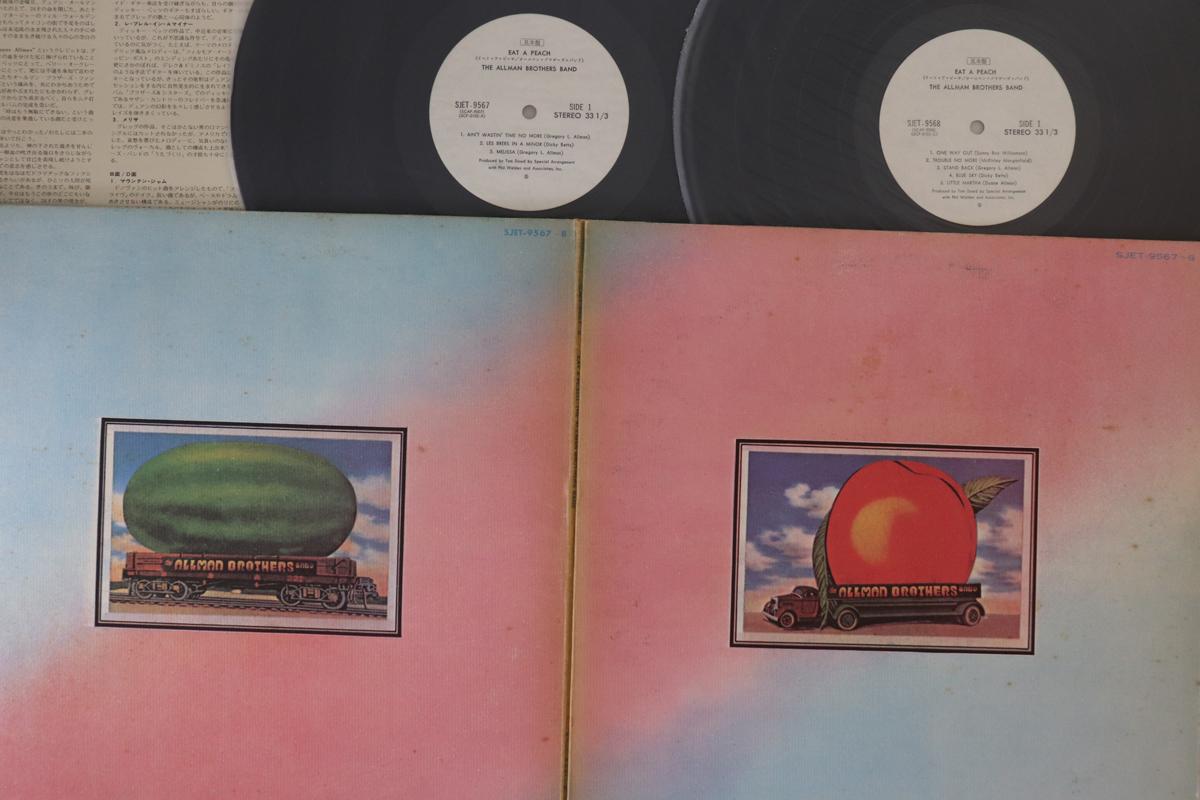 

LP Record ALLMAN BROTHERS BAND - Eat A Peach SJET95678PROMO CAPRICORN 1975 Japan Rock Used
