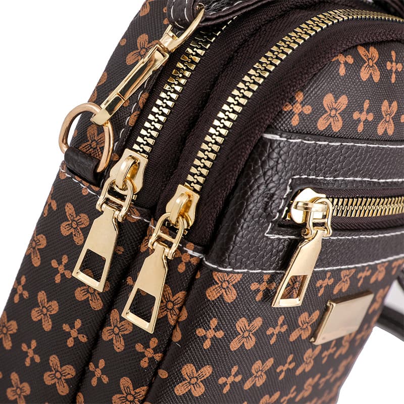 Crossbody bag Mobile phone bag Mini women's printed shoulder bag