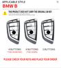 Car Key Case Cover for BMW X1 X3 X4 X5 F15 X6 F16 G30 7 Series G11 F48 F39 520 525 F30 118i 218i 320i Car Interior Accessories
