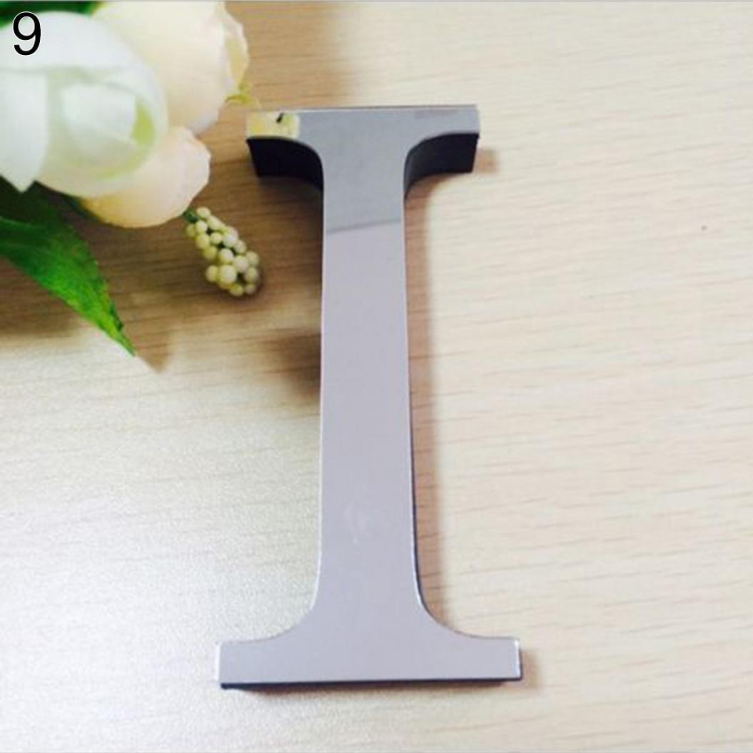 

26 английских букв DIY 3D наклейка художественная роспись стены наклейки домашний декор I