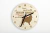 Tervueren Belgian Shepherd Dog, Tervueren Belgian Sheepdog - clock with dog, wooden clock with engraving, personalised clock by Art-Dog