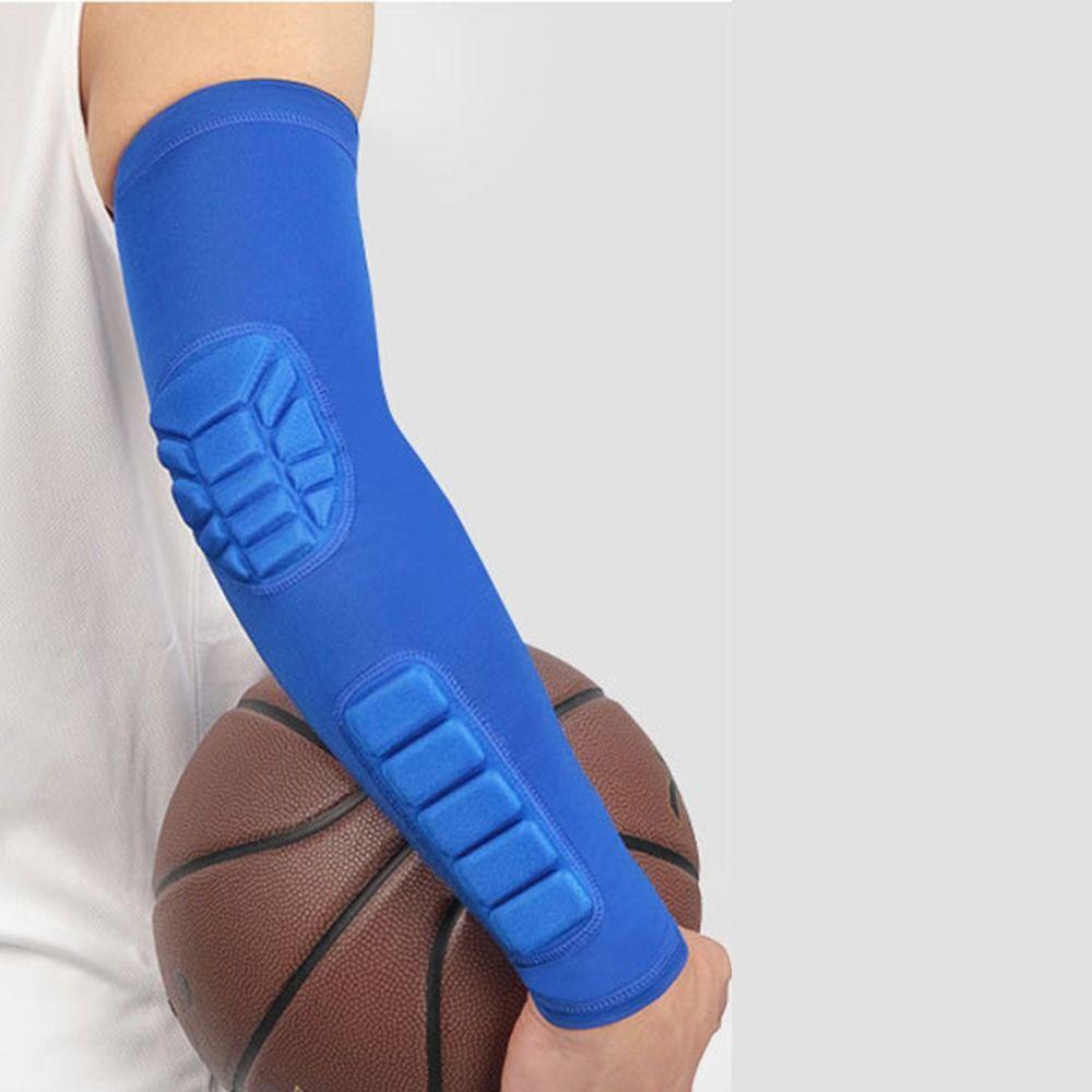 Anti-slip Padded Elbow Forearm Sleeves Anti-Collision Compression Protection Support Honeycomb Elbow Guard Ergonomics Soft