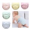 Baby Cotton Mesh Learning Pants Children Ribbing Training Pants Baby Mesh Pants