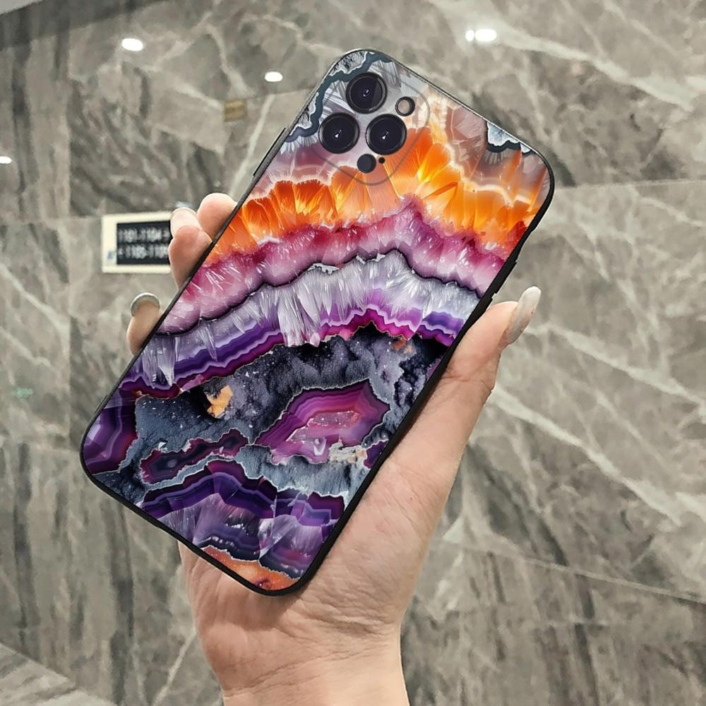 Marble Phone Case For iPhone 15 14 11 12 13 Mini Pro XS Max Cover 6 7 8 Plus X XR SE 2020 Funda Shell