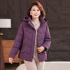 Women's Winter Hooded Plus Size Short Puffer Coat