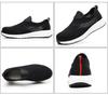 Steel Toe Anti-Puncture Men's Safety Shoes Summer Lightweight Breathable Work Safety Shoes Men Women Work Sneakers