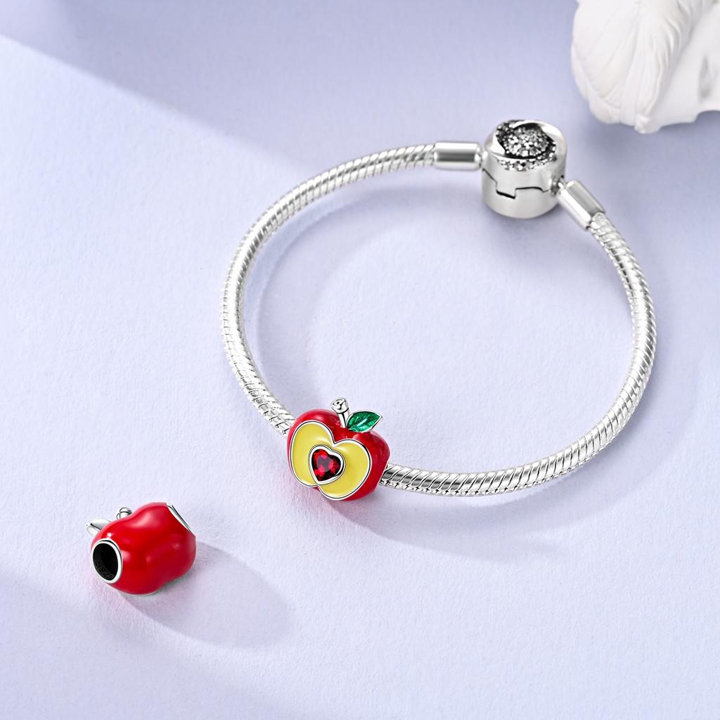Copper Red Color Strawberry Pendant Charm Bead Charms Bead Charms Jewellery Compatible With Authentic Bracelets Ideal For Women Do It Yourself Gift Pa