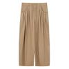 VIONA Loose Wide Leg Casual Pants Women's Fashionable Version Knife Edge Pants High Waist Nine Point Street Style Workwear Trend