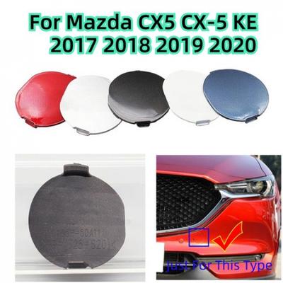Car Front Bumper Tow Hook Eye Cover  for Mazda CX5 CX-5 KE 2017 2018