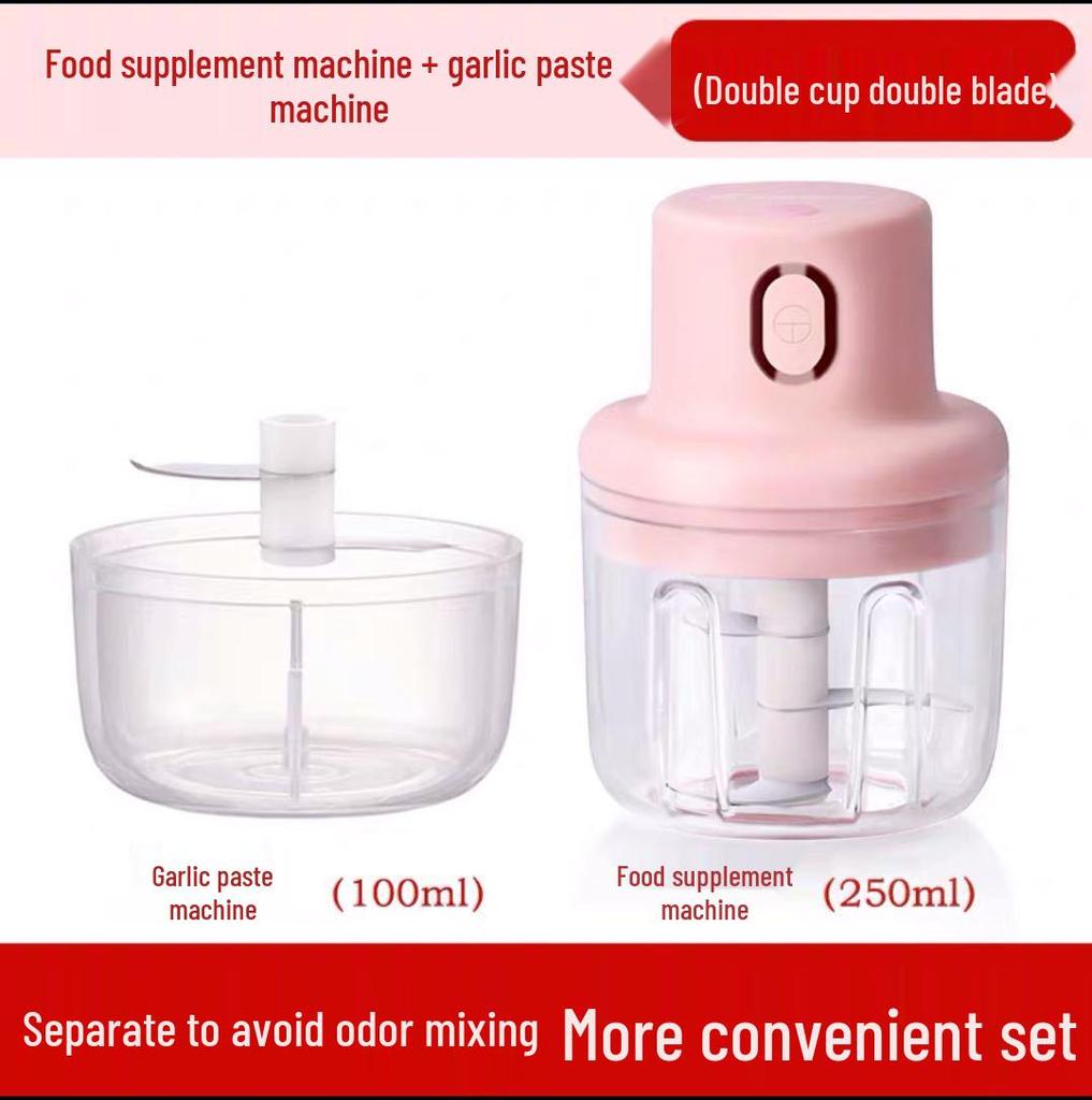 Inteligentny Mini Elektryczny Rozdrabniacz i Siekacz do Czosnku do Kuchni