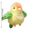Simulation Plush Bird Keychain Cute Animal Bird Doll Pendant Birds Plush Pendant  Children Gift