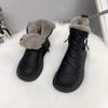 Damen-Schneestiefel Winter 2025 neu Samtverdickt Nordost-Baumwollschuhe wasserdicht, rutschfest und warm flauschige kurze Stiefel