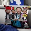 C-Coldplay Band Pillow Gift Home Office Decoration Pillow Bedroom Sofa Car Cushion CoverPillow Case