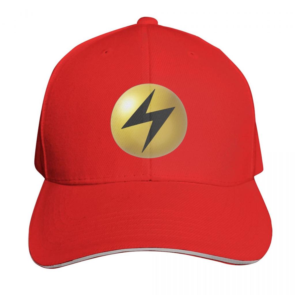 D Lightning Energy Baseball Cap Funny Hats Rugby Big Size Hat Sunhat Sun Hats For Women Unisexs