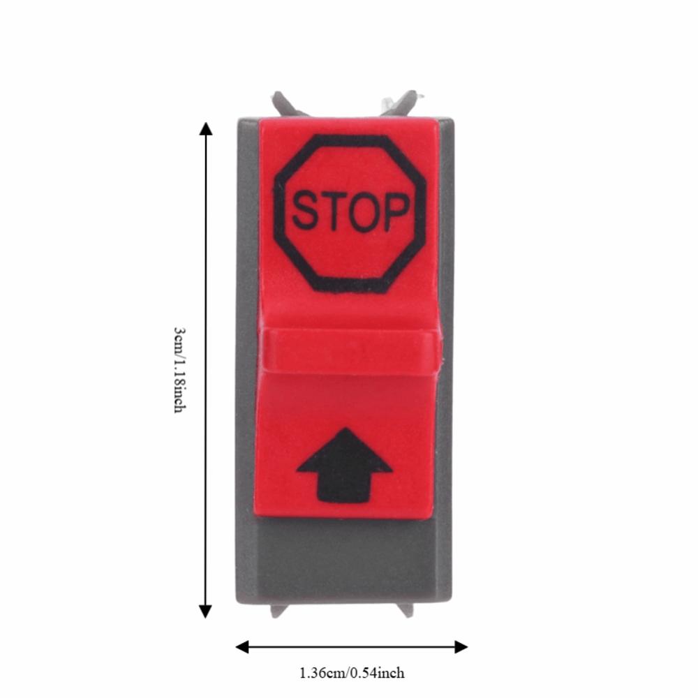 10PCS Red On Off Stop Switch Compact Kill Stop Switch for Husqvarna 137 142 36 41 42 136 50 51 55 61 141 266 268 272 281 288