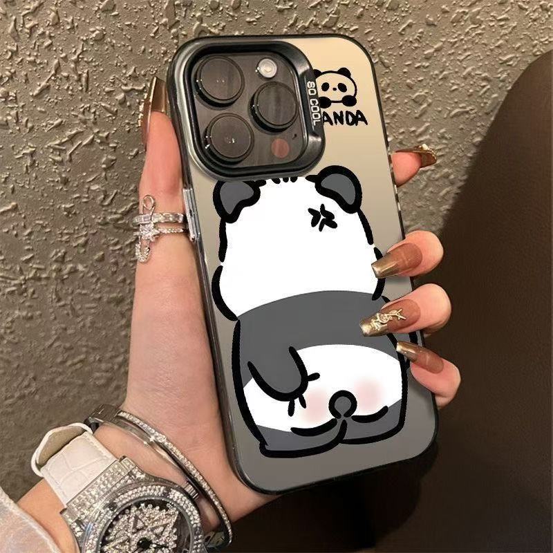 Der neue niedliche Panda ist geeignet für iPhone17 Handyhülle Apple 15promax/14 sturzsicher 13pro/12/16.