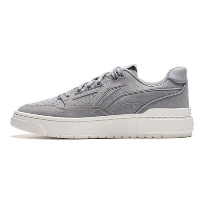 Li Ning Anti-Five Serie Bequeme Minimalistische Rutschfeste Langlebige Low-Top Skateschuhe Herren Skateschuhe Grau ABCU025-2