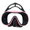 Large HD Diving Snorkel Mask | Adult Tempered Glass & Silicone Face Gear