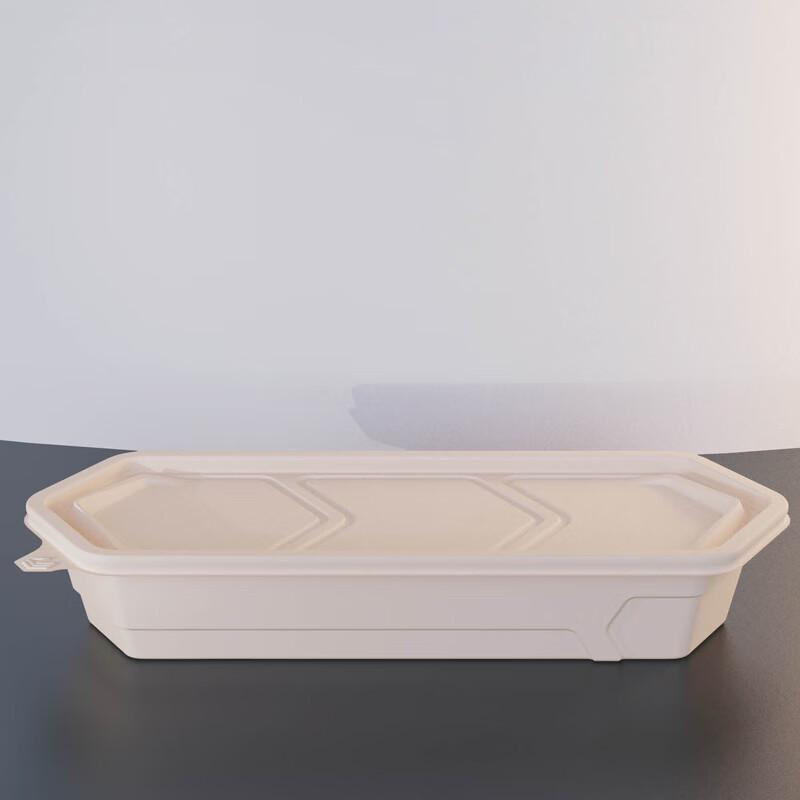 Eco-Friendly Corn Starch Disposable Takeout Food Container