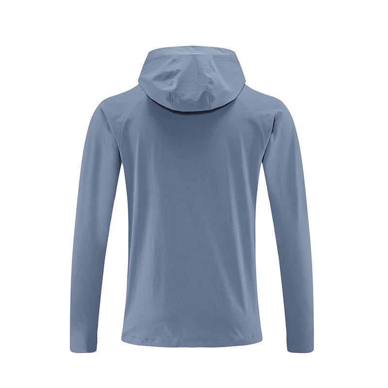 2024 Men's Quick-Dry Hooded Sports Jacket for Running and Fitness